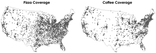 Illustration for article titled The United States of Coffee Chains